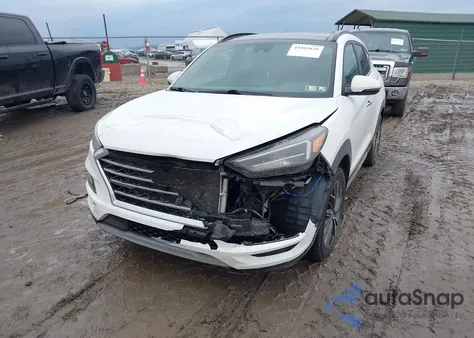 2021 Hyundai Tucson Ultimate z USA, uszkodzony, nr VIN KM8J3CAL2MU298809